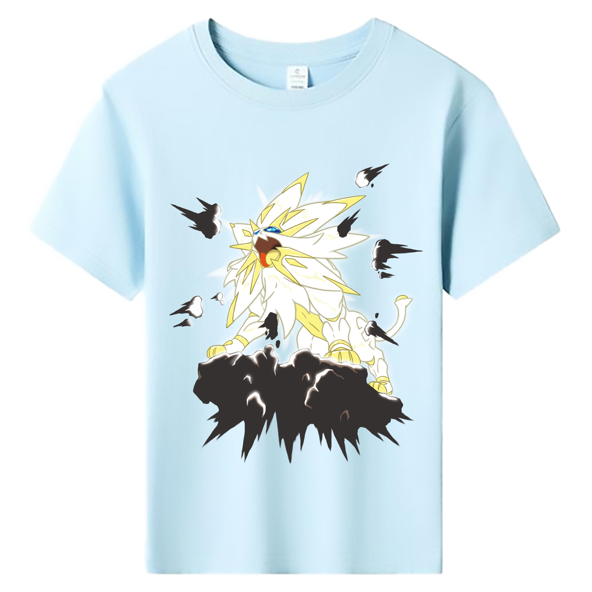 （画像用） ポケットモンスター Pokémon 綿100％キッズTシャツ（フロントプリント）